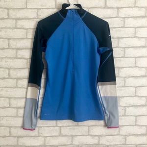 NIKE LONGSLEEVED PULLOVER WITH ZIPPER